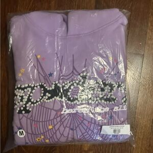 Spider Hoodie Purple